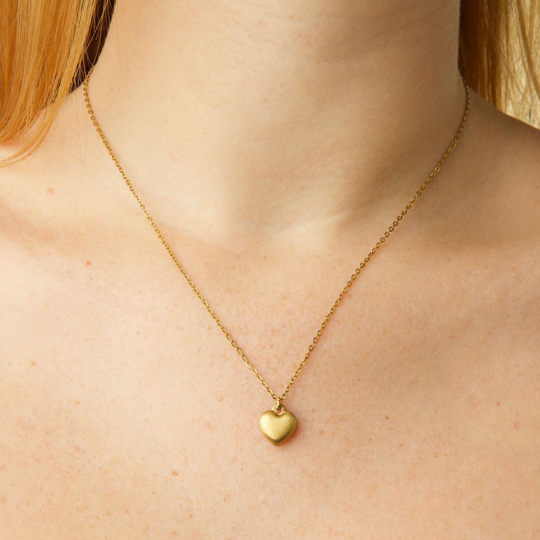 Bellamy - Collier Cœur Acier Inoxydable