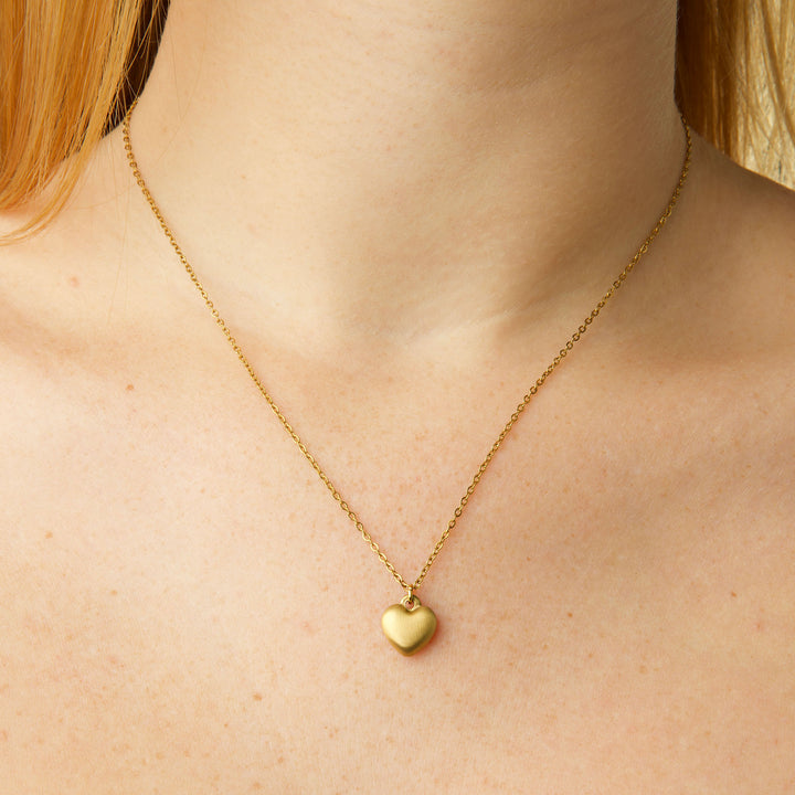 Bellamy - Collier Cœur Acier Inoxydable