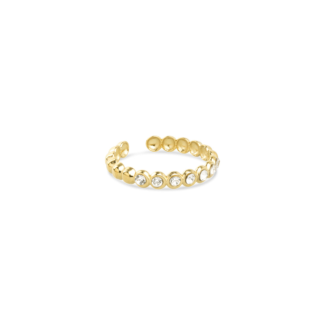 Pernilla - Crystal Ring Stainless Steel