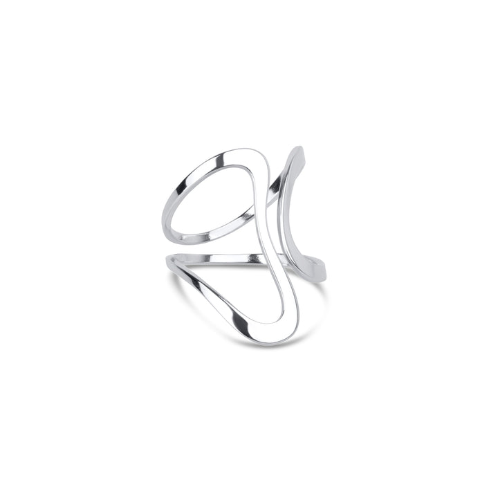 Minou - Bague Abstraite Acier Inoxydable