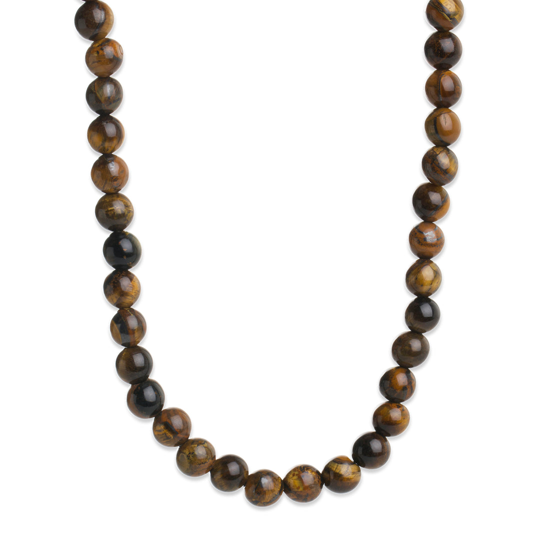 Birgit - Tiger Eye Necklace Stainless Steel