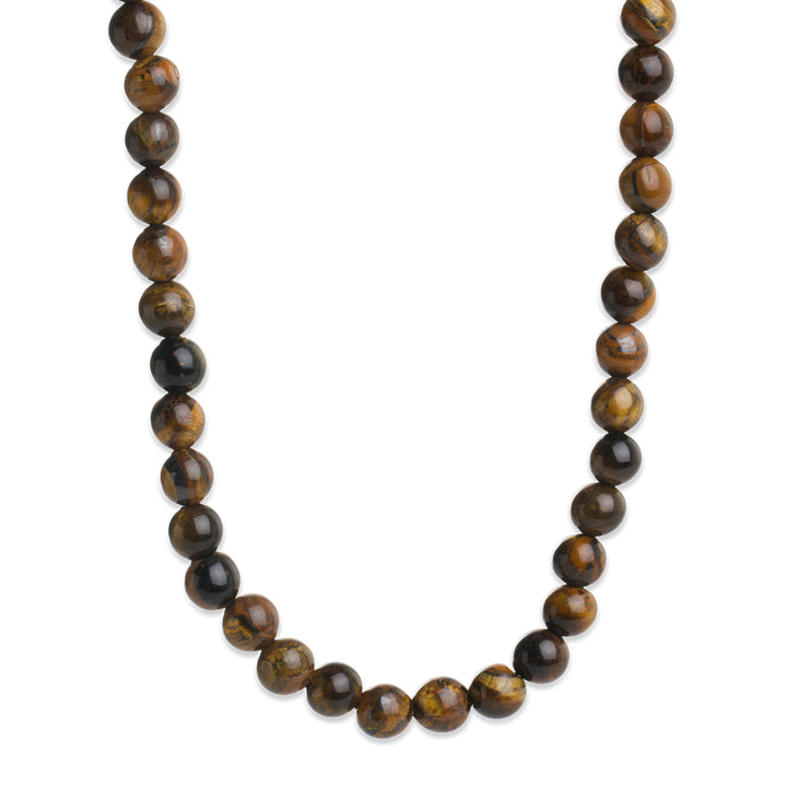 Birgit - Tiger Eye Necklace Stainless Steel