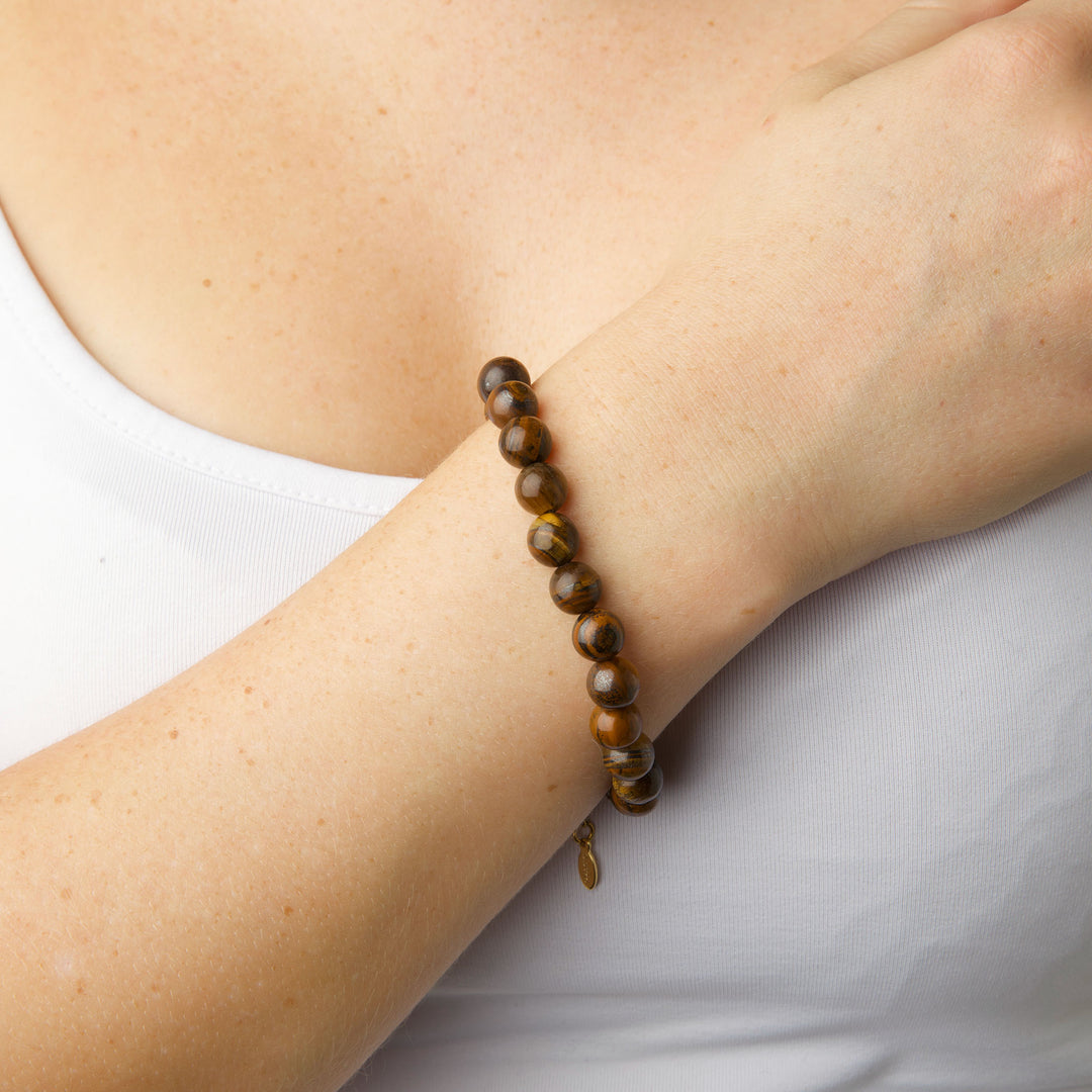 Birgit - Tiger Eye Bracelet Stainless Steel
