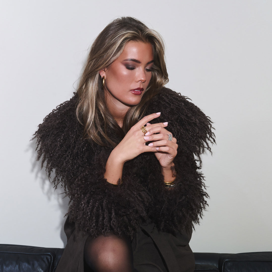 Irene - Bague Empilable Élégante en Acier Inoxydable