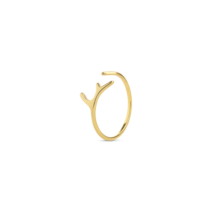 Janna - Delicate Twig Ring Stainless Steel