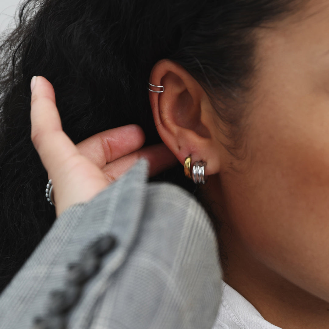 Emme - Delicate Ear Cuff Stainless Steel
