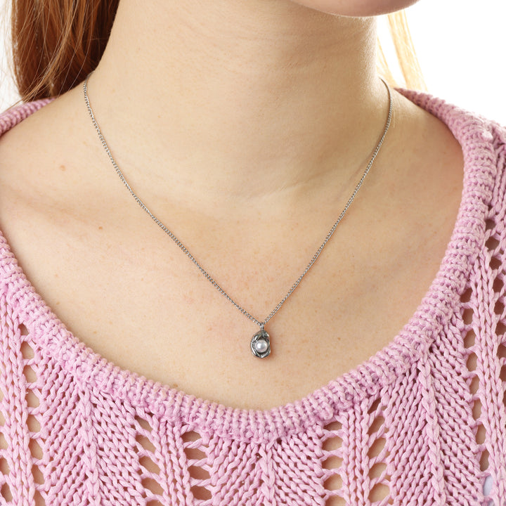 Ilse - Pearl Necklace Stainless Steel