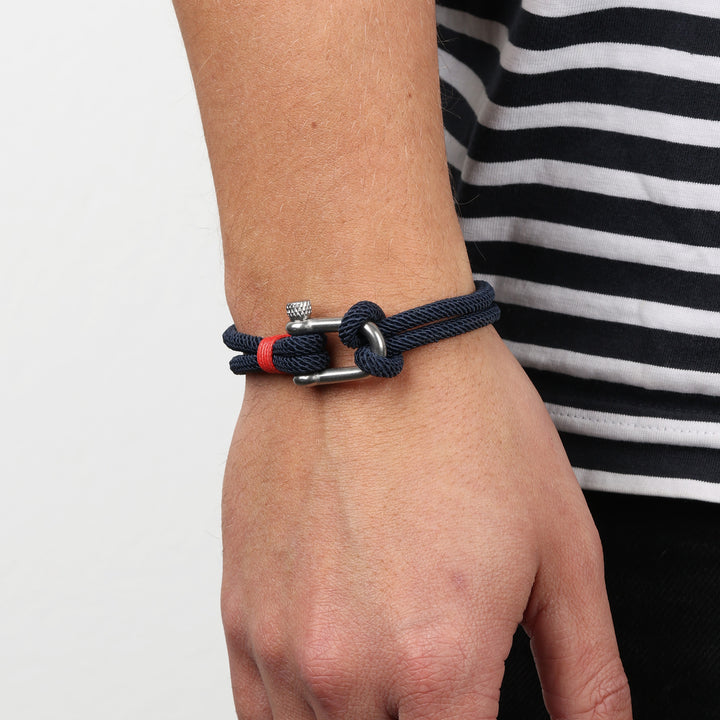 Adam - Rope Bracelet Stainless Steel