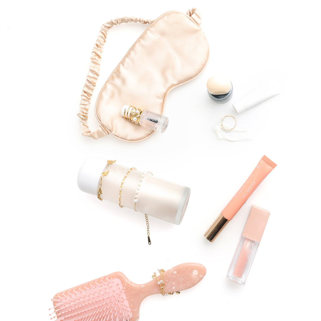 Kerstin - Bague Perle Martelée en Acier Inoxydable