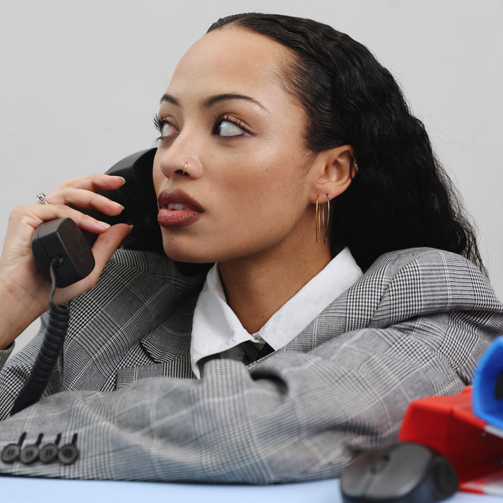 Zephyr - Wire Loop Earrings Stainless Steel