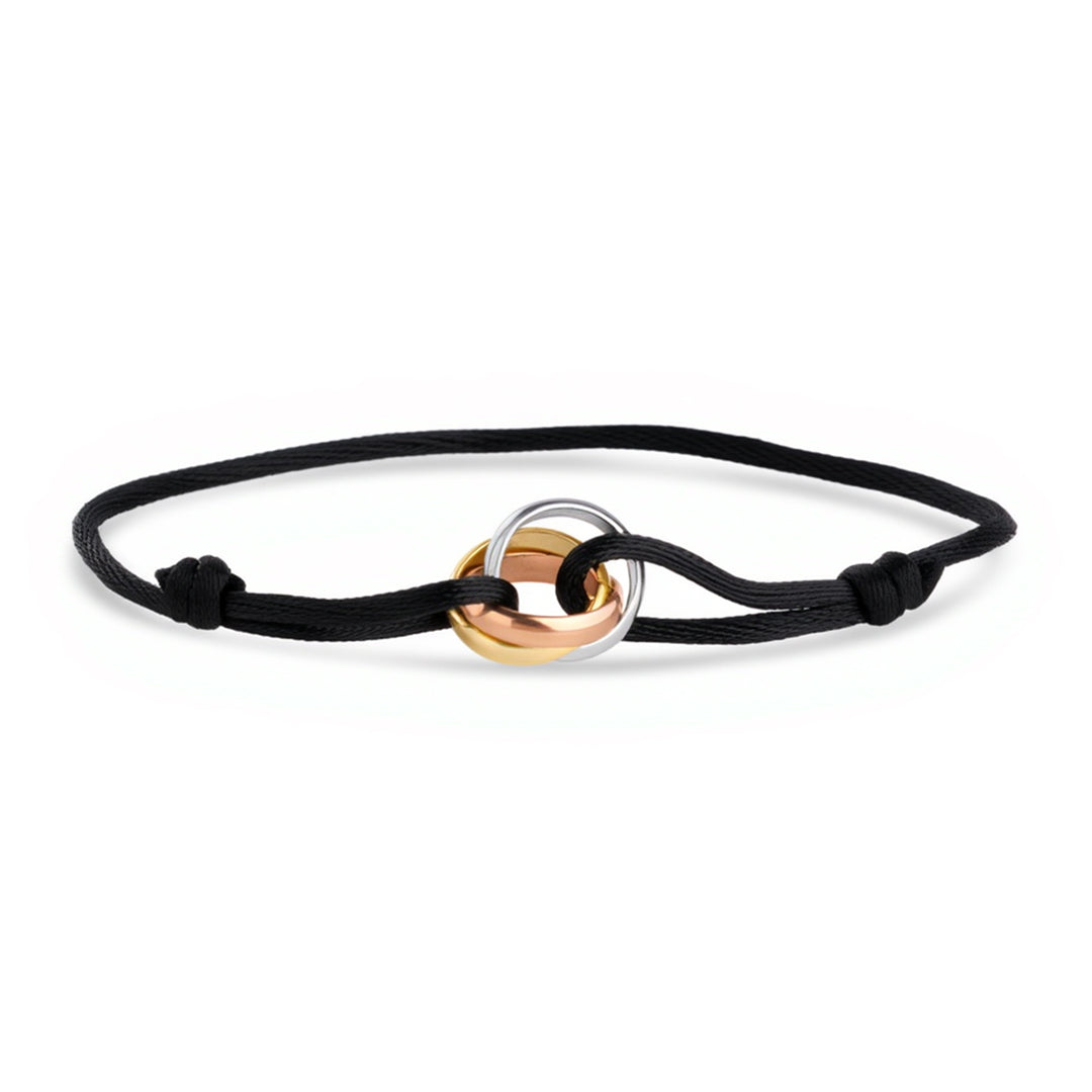 Leona - Bracelet en corde en acier inoxydable