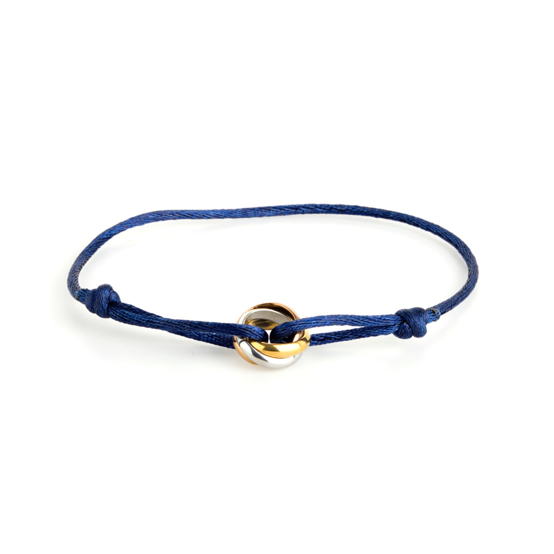 Leona - Bracelet en corde en acier inoxydable