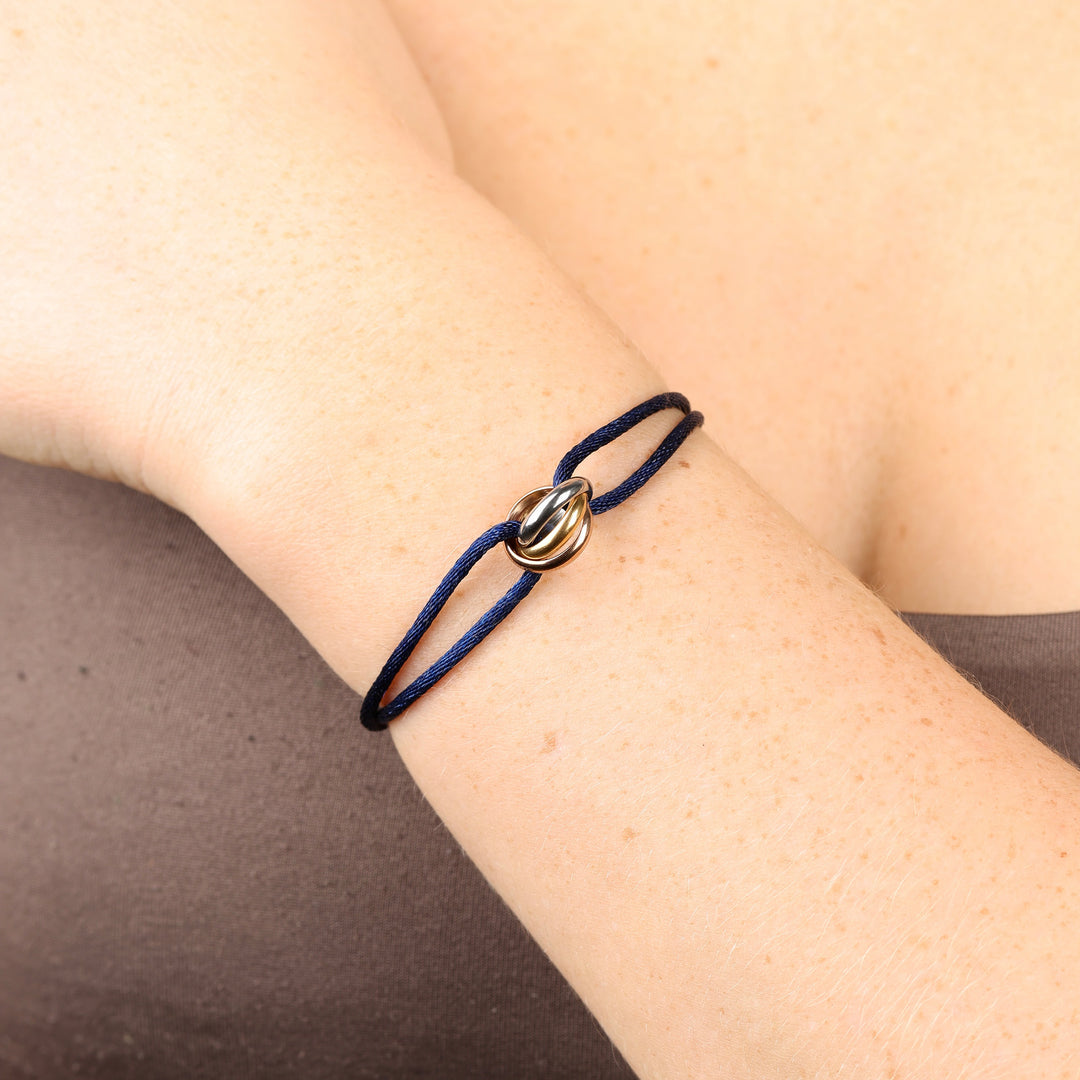 Leona - Bracelet en corde en acier inoxydable