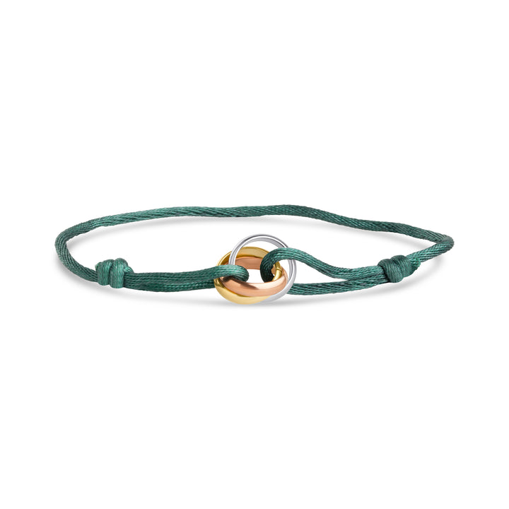 Leona - Bracelet en corde en acier inoxydable
