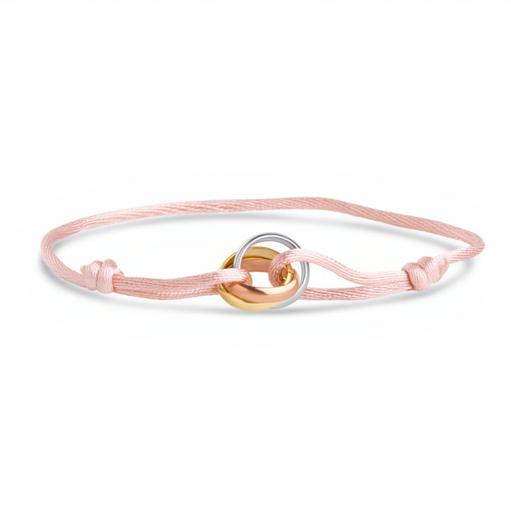 Leona - Bracelet en corde en acier inoxydable