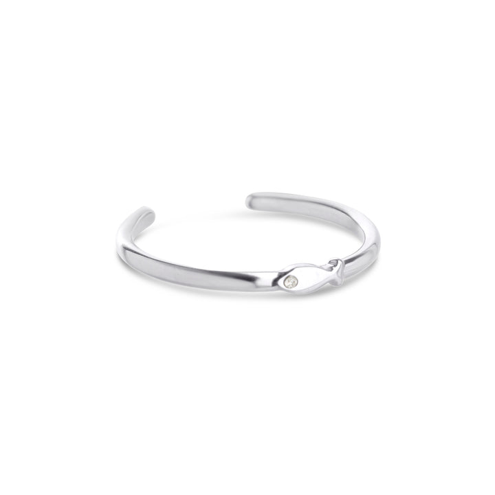 Aruba - Bague Poisson en Acier Inoxydable