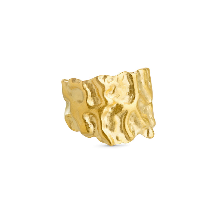 Majlis - Hammered Ring Stainless Steel