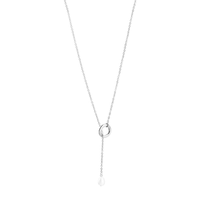 Boel - Collier Lasso Perle Acier Inoxydable