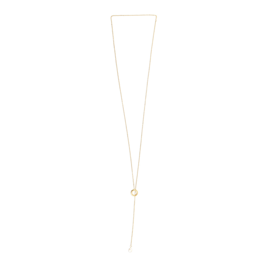 Boel - Collier Lasso Perle Acier Inoxydable