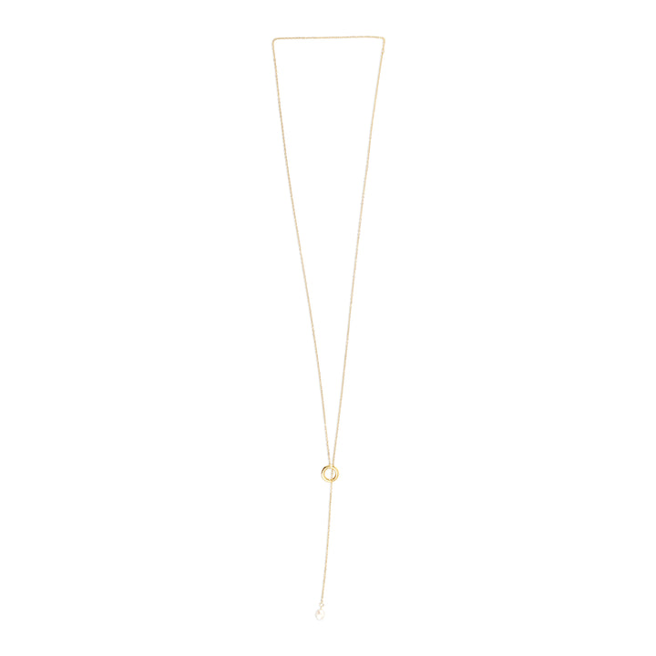 Boel - Collier Lasso Perle Acier Inoxydable