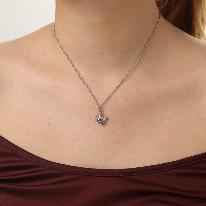 Clea - Collier Crabe en Acier Inoxydable