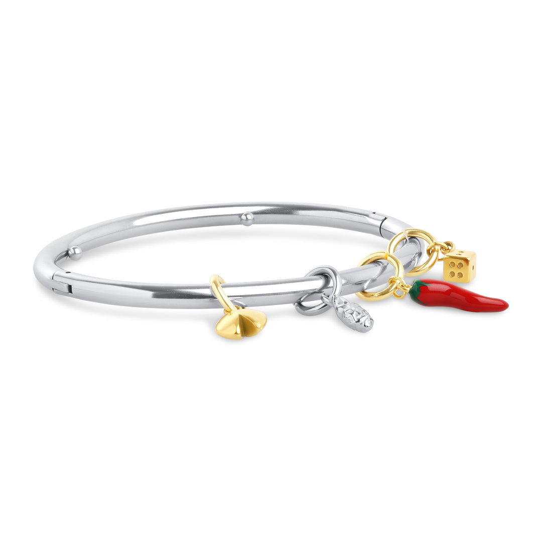 Peg - Sleek Bangle Bracelet Stainless Steel