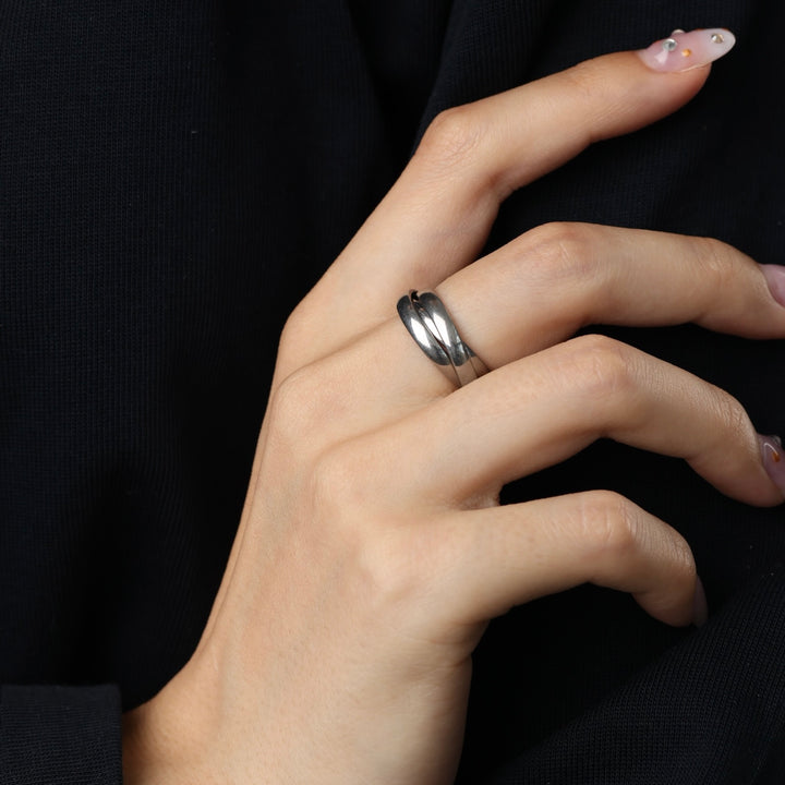 Alvy - Bague torsadée