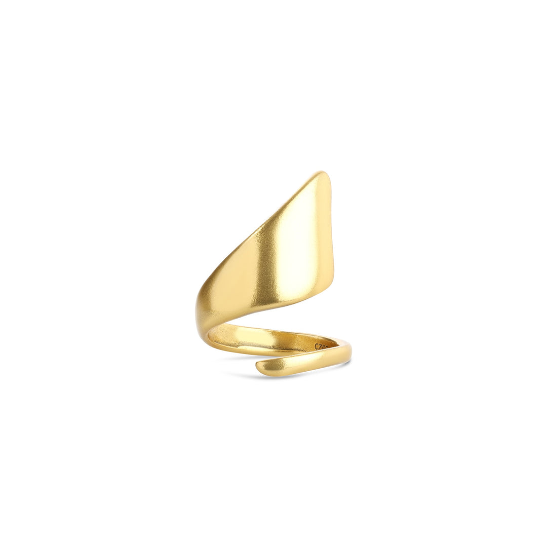 Ban - Bague enveloppante sculpturale