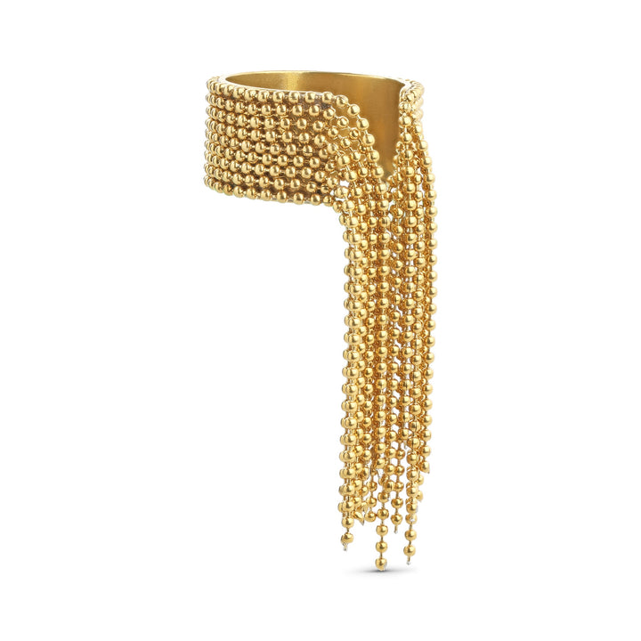 Agneta - Bague à pompon