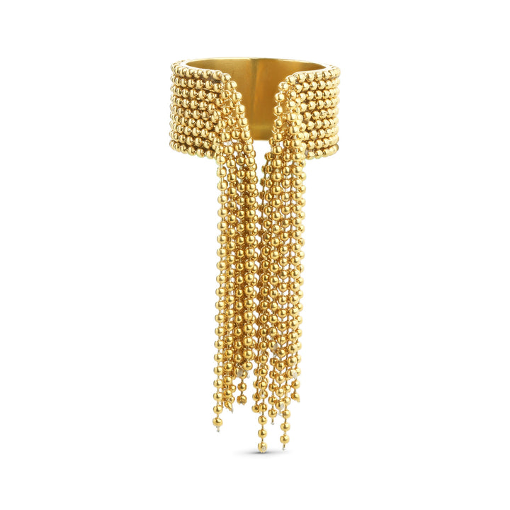 Agneta - Bague à pompon