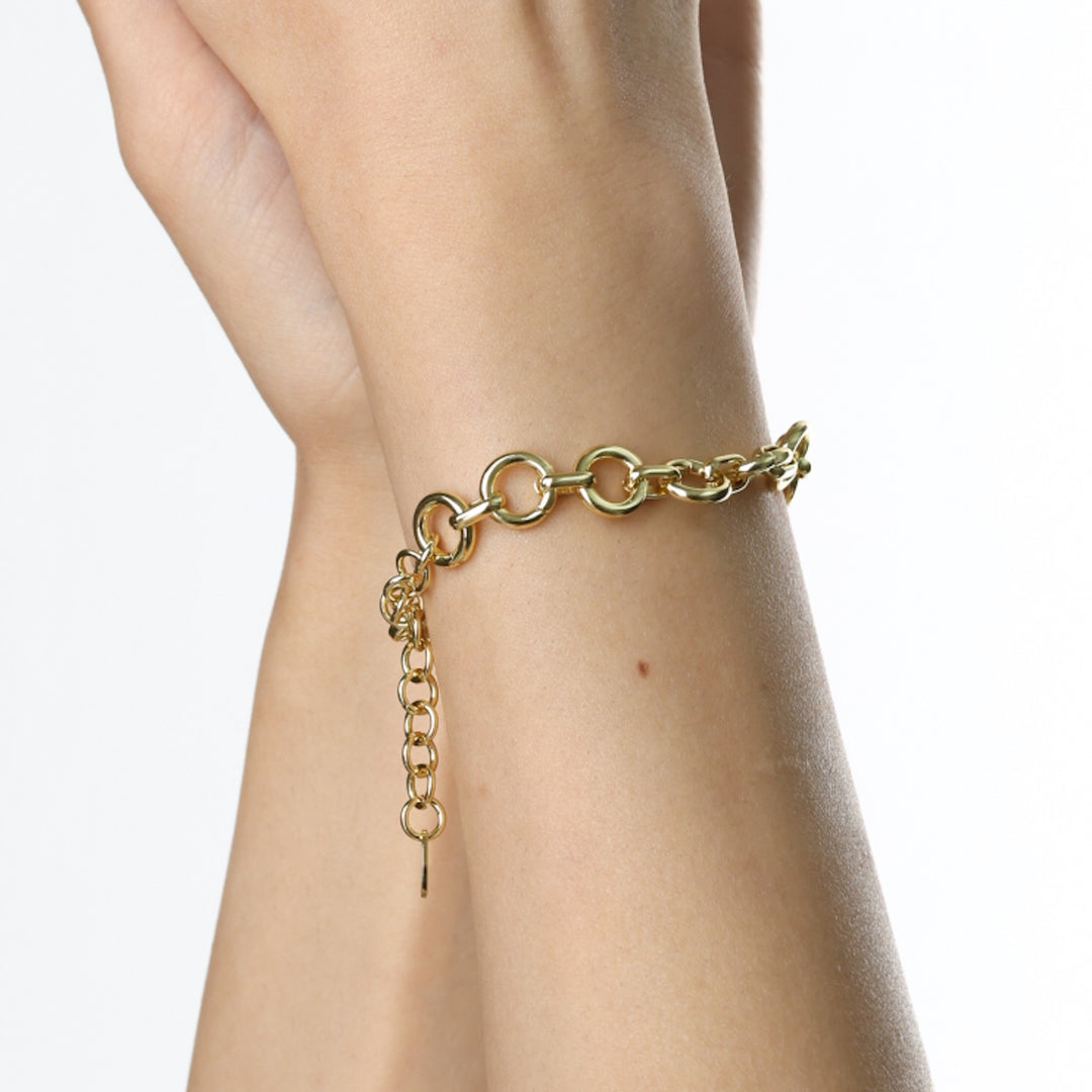 Lilo – chain bracelet in stainless steel, gold | Timi of Sweden