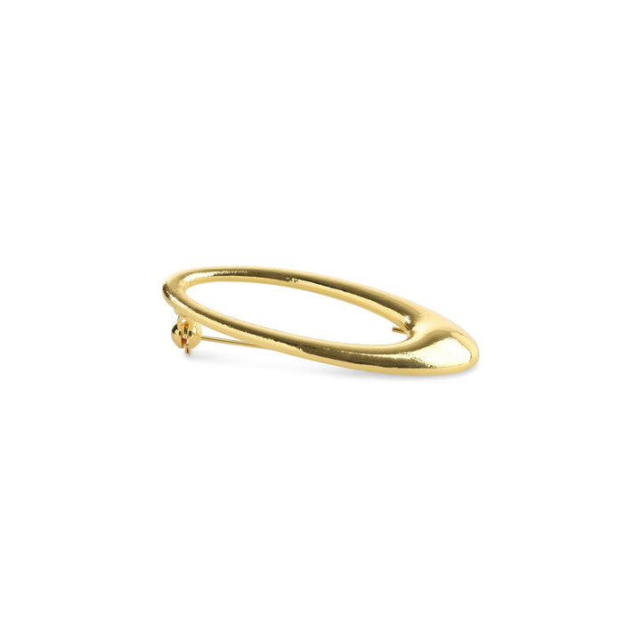 Illiona – broche épurée, or | Timi of Sweden