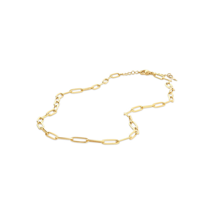 Eira – link chain necklace in stainless steel, gold | Timi of Sweden