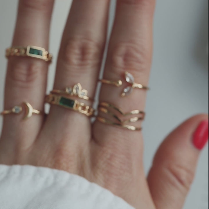 Isabelle - Bague Minimaliste