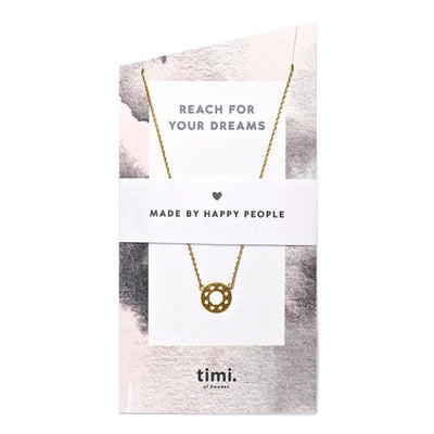 Reach for your Dreams Necklace Gold