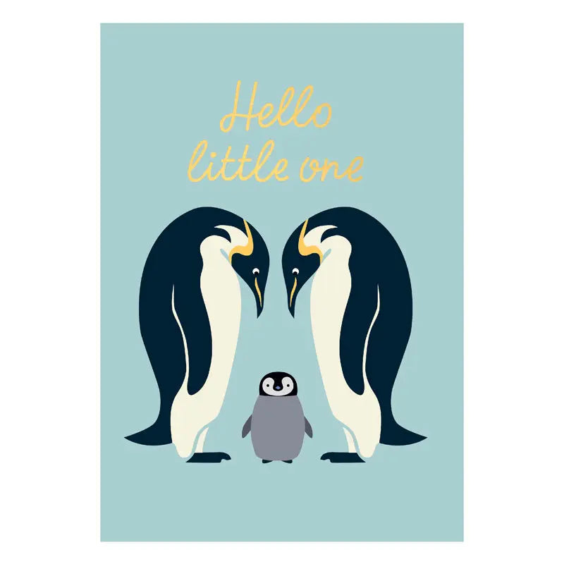 Hello Little One Greeting Card