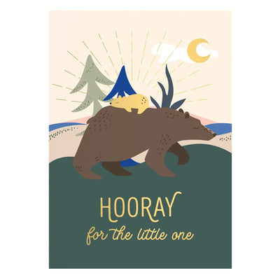 Hooray for the Little One Greeting Card