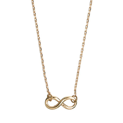 Infinity Necklace Gold