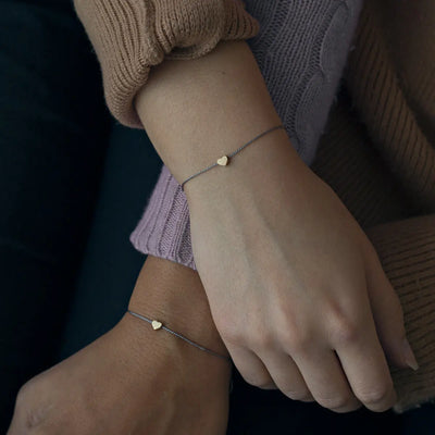 GOLD HEART BRACELET BFF edition