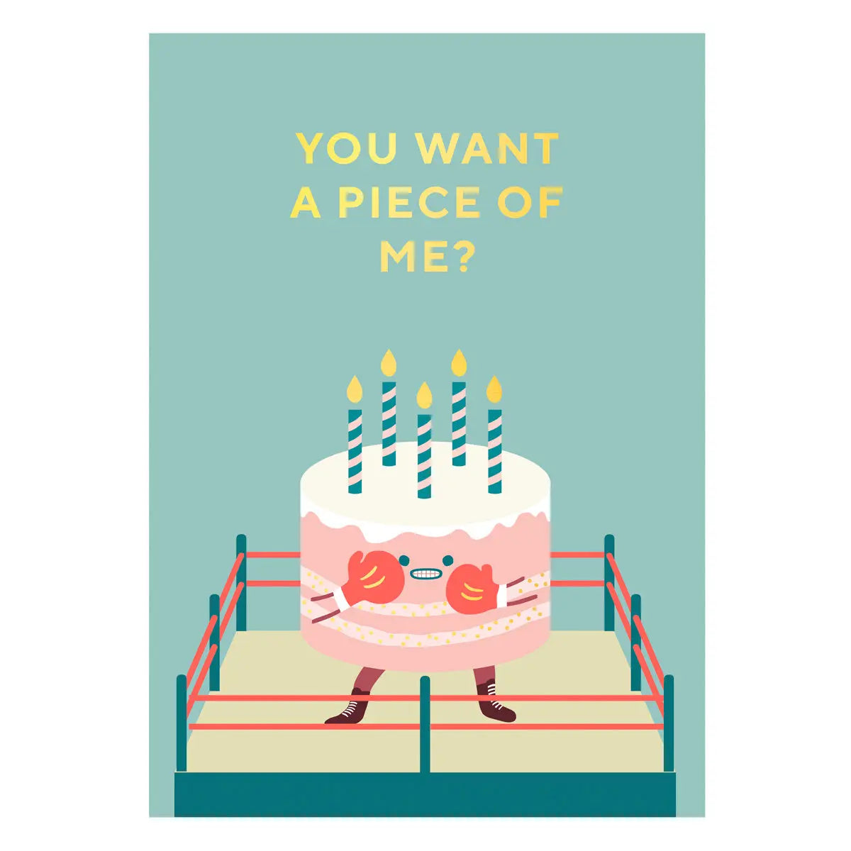 You want a pice of Me? Postcard
