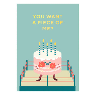 You want a pice of Me? Postcard