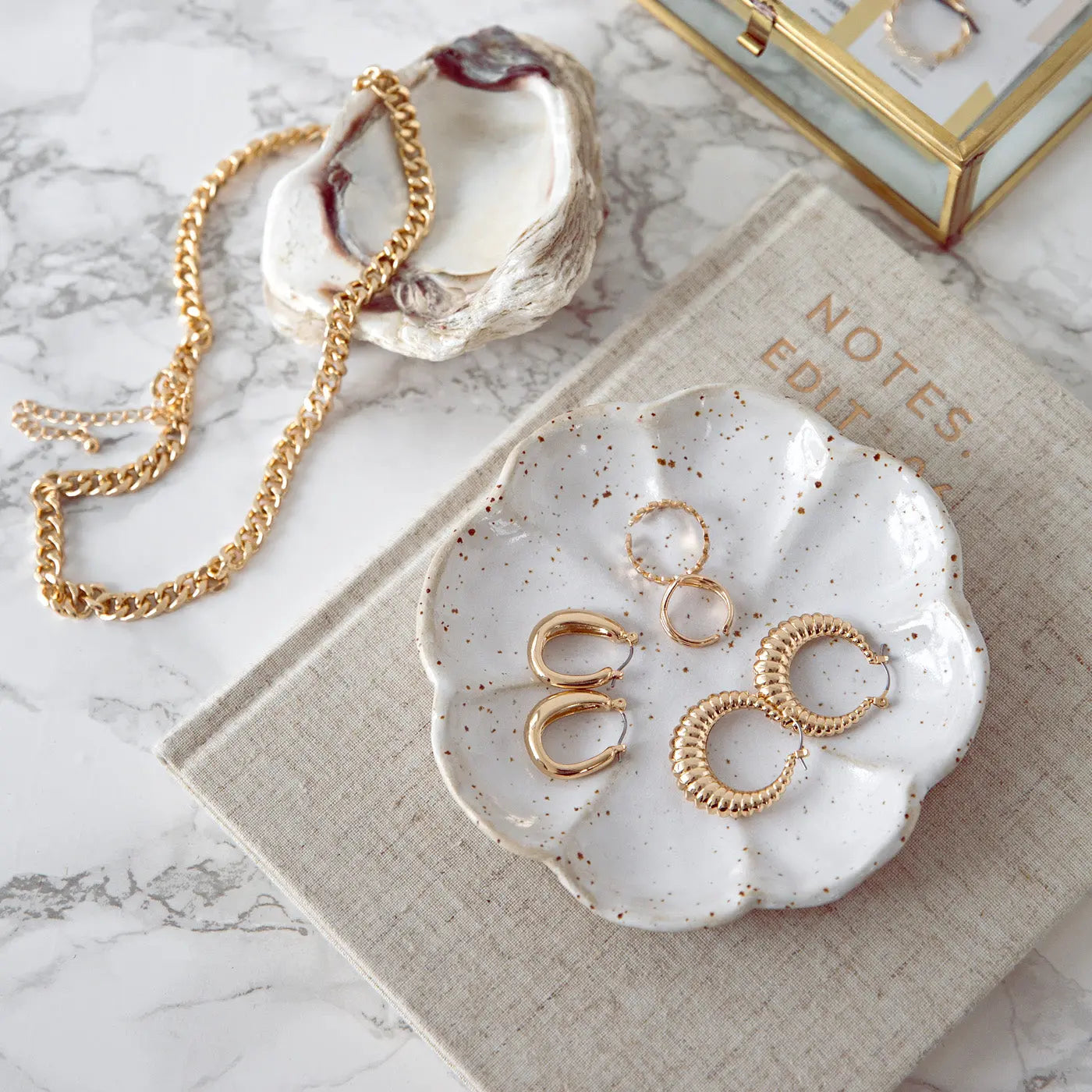 Boucle d'oreille Curvy Hoop