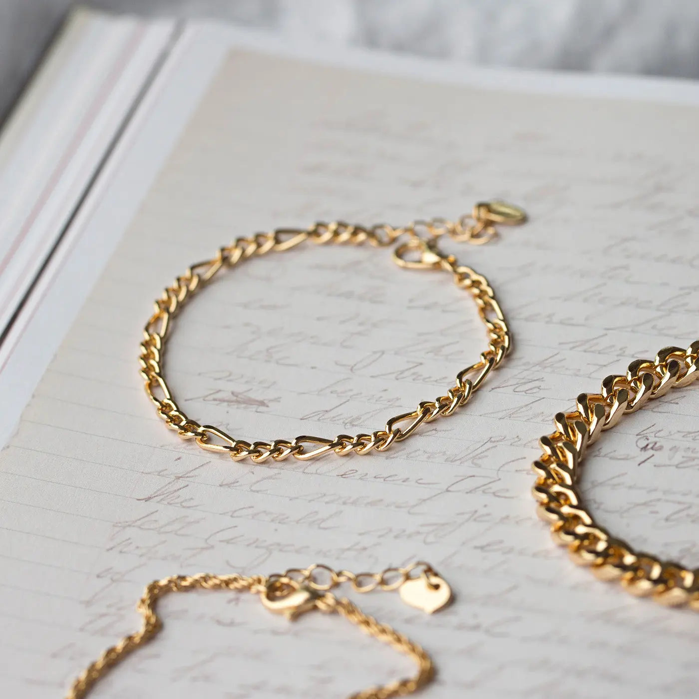 Bracelet chaîne mixte