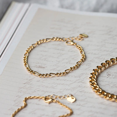 Bracelet chaîne mixte
