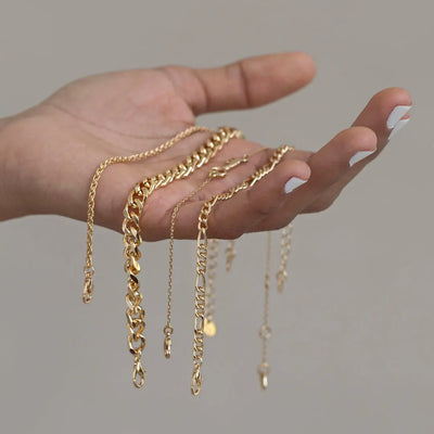 Bracelet chaîne torsadée