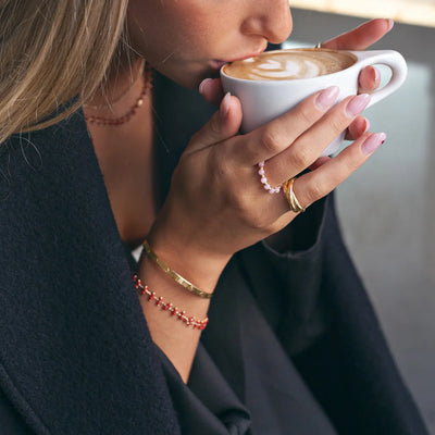 Bracelet Perle Rouge