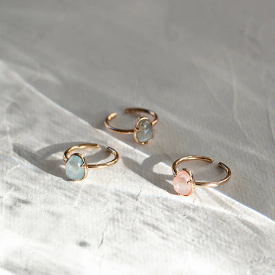 Bague en pierre semi-précieuse