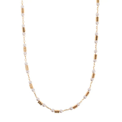 Cute Pearl Chain Necklace
