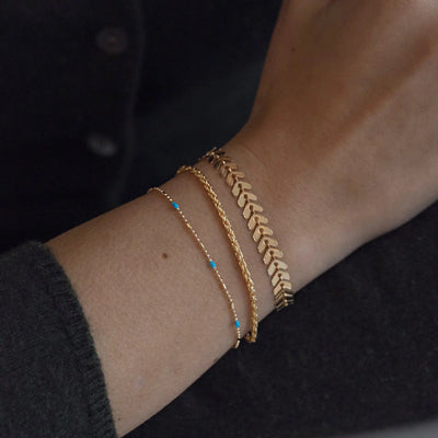 Alice - Bracelet chaîne minimaliste