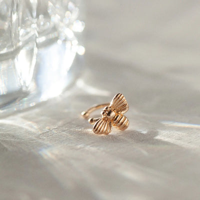 Beatrice - Boucle d'Oreille Abeille